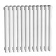 Coolpad 6030 radiator household water heating radiator color steel two-column radiator wall-mounted copper-aluminum vertical engineering piece 60*30 center distance 30cm (1.5 wall thickness)