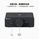 FOSI Audio Audio V3 Desktop Mini reiner Heckverstärker HIFI Fever High-Power 2.0-Kanäle kleiner Kabelmantel Home Tragbarer Stromverstärker Orange 32 V/5A-Stromadapter