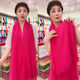 
Wang Ximai silk scarf for women chiffon spring and autumn shawl winter long Korean sun protection scarf solid color gauze scarf big beach towel red 150*100cm