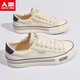 Chaussures en toile Renben For Men's Men's Trendy Breathable Casual Trend 2025 Printemps et automne Sports polyvalents tendance Chaussures basses Small White Beige 22067 42 STYLE MENS