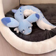 Phantom Beast Palu Doll Doll Blue Weasel Plush Toy Game Peripheral Long Pillow Rag Doll Gift Weasel Pillow 120cm
