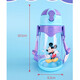 Disney children's plastic water cup summer with straw double lid primary school student straight drinking cup tritan material free engraving 5012-Spider-Man-520ML