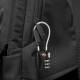 contraseña de tres dígitos Igear TSA Customs Cape de acero Cabro de cuerda suave Viaje en el extranjero Logra de mochila Caja de transefle Cabezal de la puerta del gabinete Estudiante Puerta del gabinete Anti-Rust Lock 30mm JM-719-B