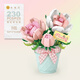 Loz Bausteine Blume Unsterbliche Blume Kindermontage Modell Home Dekoration Geschenk 520 Valentinstag Geschenk 8836 Rosenblume
