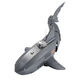 Tiburón de control remoto submarino con cámara para influir en el modelo Megalodon Model Electric Children's Toys for Men. Control remoto de la aplicación mecánica azul + cámara. Estándar equipado con un conjunto de baterías