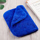 Renying seven-color cleaning rags for household cleaning, absorbent water, not easy to shed lint, thickened towels, glass bamboo fiber dishcloths, 5 dark blue coral velvet rags