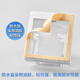 GEIYURIC surface-mounted switch socket waterproof box adhesive outdoor bathroom wire box heightened outdoor transparent splashproof box