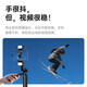 W/P selfie stick telescopic tripod gimbal anti-shake artifact 360 degree rotating multi-function travel live mobile phone stand Bluetooth remote control suitable for Huawei Xiaomi wp 1.7 meters [full color lights] outdoor live | alloy stand | anti-shake gimbal