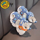 G.duck1-6 years old children's sandals men's summer new style 2 shoes 3 non-slip 5 soft bottom boys' Baotou boys' baby shoes blue size 28 shoes inner length 17.3cm