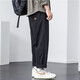 Fog Sky Pantalon décontracté pour hommes Spring and Automne Loose Loose Trendy Brand Outdoor Travail Trafoute American High Street Straight Cotton Pantal