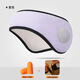 
Beautiful pose earmuffs soundproof sleep silent anti-noise side sleeping female ear packs dormitory sleep snoring anti-noise warm earmuffs black (Velcro + earplugs) DEZ26 single size