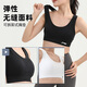 李宁（LI-NING）运动内衣女瑜伽健身文胸中强度支撑速干透气背心跑步 黑色 M