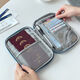 Sac de rangement de billets de passeport Runhuanian pour voyages portables Travel Portable Pass Protection Case de ménage Livre d'enregistrement de la maison