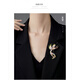 SNQP [Официальное качество] 2025 Новый Swarovski Craft Brooch Phoenix РАЗРЕЖДЕННЫЙ СВАРОВСКИ