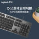 Logitech K845 Teclado mecánico Amigos Conjuntos Conjuntos Mecánicos Eje con cable Teclado mecánico Mecánico Sesports Desktop Capataz de teclado Kapibala Keyboard Regalo [K845+Tecla de impresión] Eje rojo