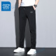 真维斯（Jeanswest）莱赛尔天丝休闲裤男宽松直筒2025新款春秋季阔腿冰丝长裤子 1048蓝色 M 90-115斤