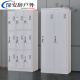 Chuangjing Yixuan locker with locking iron locker Beijing steel employee locker iron locker with lock bag dormitory three-door locker 0.8mm