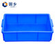 Guxiang plastic box rectangular small square box material box thickened turnover box component box storage box tool box parts box turtle box X6# blue 385*245*100mm 2 pieces