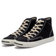 Dafu Feiyue Canvas -Schuhe, High Top -Männerschuhe, Frauenschuhe, Skateboardschuhe, trendige Schuhe, Retro -Frauenschuhe, lässige Schuhe, koreanische klassische Stil Feiyue Sports Schuhe, schwarze High Top 904 41