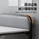 Nueva cama plegable de belleza en la cama para una cama para una cama para el almuerzo de la cama de la cama simple acompañante de la cama para la cama dura del hogar yzc18 modelo de bolsa de doble suave mejorado - 80 cm de ancho