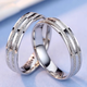 Zhou Qingxiang platinum ring for men pt999 full platinum ring for men and women couple rings trendy men's 950 platinum ring gift PT999 full platinum 6.1 grams (open style adjustment)