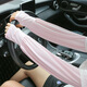 SOMUBAY Sunscreen Ice Silk Sleeves Damen Sommer Dünn Outdoor Radfahren und Fahren Artefakt Armschützer Lose Ärmel Langarm Protektoren ST-795 Grau (Buchstabenstil Zwei Paar) Einheitsgröße