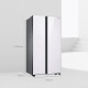Samsung (Samsung) de 655 litros Coolinización de metal de metal sin aire refrigerado por aire Conversión de frecuencia inteligente de frecuencia inteligente Original Impresor Impresor Doble Panel de vidrio Double Refrigerador Directora casera Antigua intercambio RS62R50371L/SC
