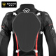 SULAITE motorcycle summer riding suit anti-fall imitation racing motorcycle suit riding suit off-road racing men and women four seasons riding equipment [Black suit] Summer/breathable/CE protective gear M