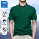JEANSWEST LIFE真维斯2025新款短袖polo衫男款翻领t恤纯色上衣服男装男士polo衫 白色698 4XL （建议160-180斤）