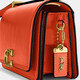 蔻驰（COACH） Bandit Crossbody 女士斜挎包 简约时尚翻盖式单肩包礼物 CD724 橙红