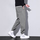 JEEP SPIRIT casual pants men's spring and autumn new fashion brand loose tie feet harem pants trendy sports long pants men 8805 card gray + 8805 card gray 4XL