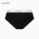 Calvin Klein Unterwäsche [Moderner Schwerkraftgürtel] Frauen CK High Taille Baumwollgezerrte sexy Bikini-Briefs Frauen QF6280 001-Space Black 1 m