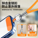 Yingyue Phone Mobile Lanyard Crossbody Cossbody Moder Cadena Halter Clip Clip Junta colgante Piote colgante Anti-Elft Decoración Decoración Mujeres de alta gama de alta gama Camera CCD CCD Phone U Disk Avanzado Sense Anti-Fall Artifact de 6 mm Fine Rope [Halter Beak Grey] con anillo de metal anillo de hebilla + clip + clip de clip + clip