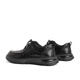 Belle Cool Black Business Leather Shoes Men's Autumn Shopping Mall Same Style Wrinkled Cowhide Casual Leather Shoes 8CA01CM3 Black 42