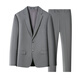 Shanshan suit men's four-season business anti-wrinkle wear-resistant formal two-piece suit groom and best man wedding professional suit