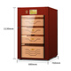 Bulldog Cigar Cabinet Constant Temperature and Humidity Cedar Wood Humidity Controlled Eggplant Household Red Wine Cabinet Humidifying Cabinet Imported Compressor Frequency Converter Energy Saving Naked Breeding Ammonia Removal Fingerprint Lock WiFi Divine Dog VC308 Fourth Generation PLUS Fingerprint Password Lock WiFi+VC308 Divine Dog