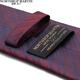 North Martin Tie Silk Tie Men's Business Traje de boda Boda Bode Vino Rojo Red Grothing Regalo de alta gama