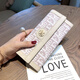 CALCULAT/KEENCK Long Wallet Women's 2025 New Leather Wallet Large Capacity Multi-Card Card Bag Mobile Phone Bag Trendy