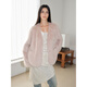 Fu Zhien Babylonian Night Tuscan fur popular lamb wool pink fur coat for women winter soft white S