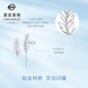 Caibai Jewelry Platinum Earrings Pt950 Platinum Fashion Minimalist Style Leaf AB Style Earrings Priced BJ Platinum Earrings (without ear plugs) About 2.77g