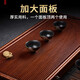 Congjian whole rosewood tea tray drainage type household solid wood tea table large bakelite saucer simple kung fu tea set tray South American rosewood Jianmei 63*32*4.5CM