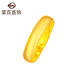 Caibai Jewelry Gold Ring Pure Gold Polished Plain Couple Ring Looper Priced at Approximately 3.65 Grams