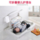 Cute Rabbit Prince Third Bathroom Baby Diaper Table Baby Care Table Wall-mounted Foldable Maternal and Baby Room Safety Seat HT Flagship-Baby Seat-Floor-Long Style