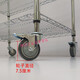 
Material trolley workshop turnover truck e-commerce wheel sorting truck with truck stainless steel pull truck 757*355*1040*2-layer single handrail wheel