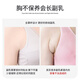 Yu Zhaolin 2-piece middle-aged and elderly bras, pure cotton lining, front buckle, side breast collection, vest-style bra, large size mother's underwear