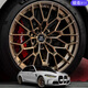 El cubo de la rueda forjada es adecuada para BMW Serie 3 Series 5 Series 7 Series 7 Serie 18 pulgadas 19 pulgadas 20 pulgadas 21 pulgadas X3x4x5x6 Modificación del automóvil Forged-1047 Gun Gray 18x8j