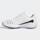 阿迪达斯（adidas）高尔夫球鞋男士ZG23系列防滑缓震球鞋 BOA纽扣运动鞋 GY9713 白/黑/银 40.5