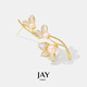 Jay pearl brooch, high-end female corsage pin suit, birthday gift for mother, mother-in-law and elders
