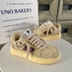 Bisi Sheep Shoes New Spring Ins College Style Sports Sports Versátiles Versátiles de altura de altura Morenal de entrenamiento moral Zapatos de pan casual 9920 Caki 41