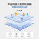 Mercury home textile children's pillow core soothing pillow can remove gallbladder hypoallergenic antibacterial bean dou pillow bedding bean dou pillow (thin sea blue) 35cm58cm